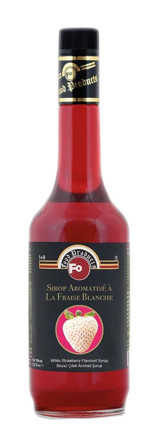 Fo Beyaz Çilek Aromalı Kahve Şurubu 700 ml