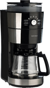 Konchero Completa CM1131 Plastik Filtreli Karaf 1.4 L Hazne Kapasiteli 10 Fincan Akıllı 1000 W Siyah Filtre Kahve Makinesi