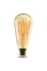 Cata Ct 4284 6 W Tasarruflu Koyu Sarı E27 Armut Led Ampül