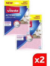 Vileda Actifiber 2x2'li Mikrofiber Temizlik Bezi