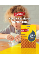 Koroplast Tekli Mikrofiber Temizlik Bezi