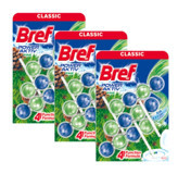 Bref Power Aktiv Çam Tuvalet Temizleyici 3x100 gr
