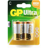 GP Ultra LR14 1.5 V Alkalin C / Orta Pil 2'li