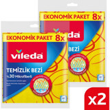 Vileda Mutfak 2x8'li Mikrofiber Temizlik Bezi