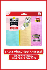 Happy Sihirli 3'lü Mikrofiber Temizlik Bezi