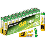 GP Super LR03 1.5 V Alkalin AAA / İnce Kalem Pil 20'li