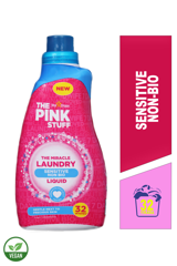 The Pink Stuff Hassas Ciltler Tüm Renkler İçin 32 Yıkama Sıvı Deterjan 960 ml