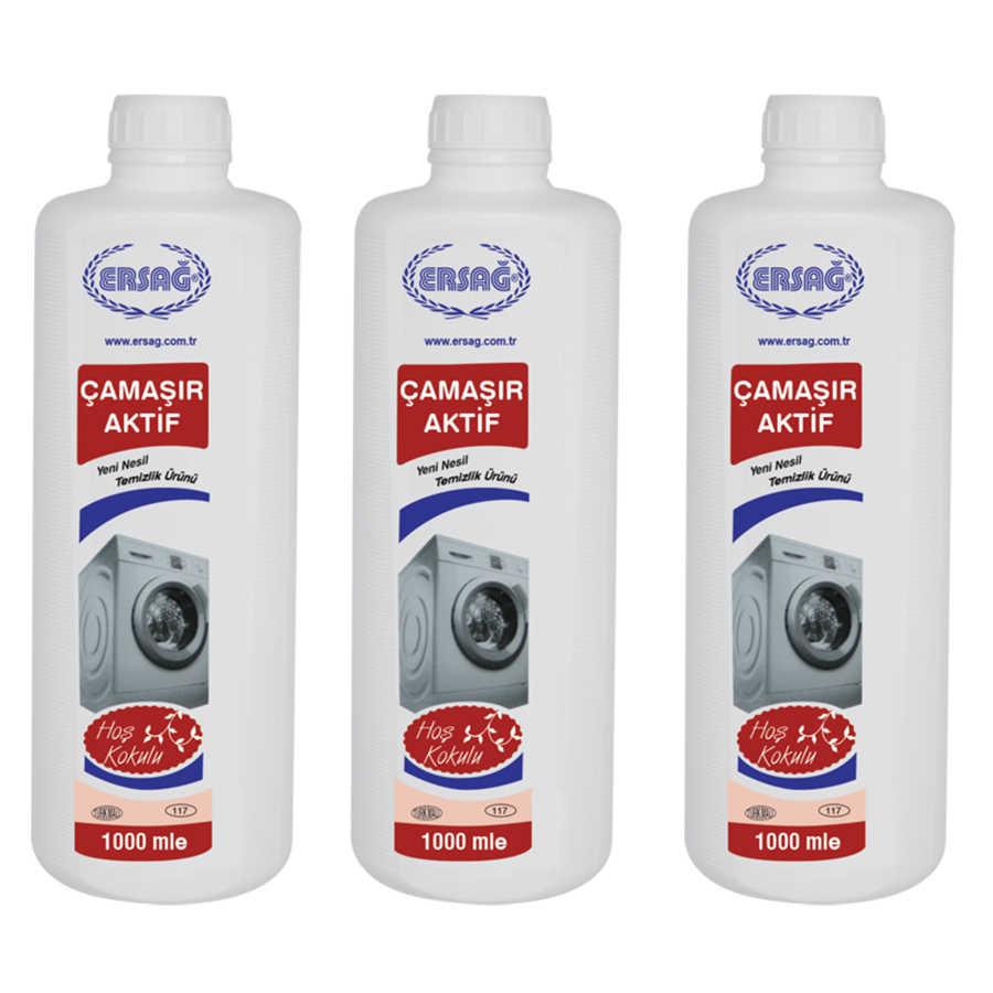 Ersağ Renkliler İçin 198 Yıkama Sıvı Deterjan 3x1 lt