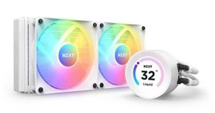NZXT RL-KR24E-W1 4 Pin 2 Fanlı Sıvı Soğutmalı RGB Masaüstü İşlemci Soğutucu