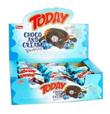 Elvan Today Double Choco And Cream Yabanmersinli Kek 24x50 gr