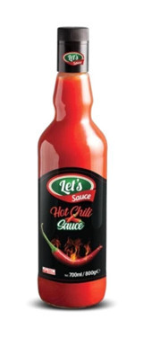 Let's Sauce Hot Chili 700 ml Hot Chili Sos