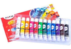 Fatih Tüp Çok Renkli 12x144 ml Guaj Boya Seti