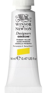 Winsor & Newton Designers S.1 Tüp Sarı 14 ml Guaj Boya Seti