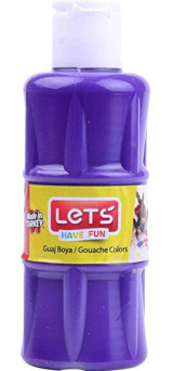 Lets L-5855 Tüp Mor 100 ml Guaj Boya Seti