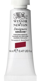 Winsor & Newton Designers S.3 Tüp Bordo 14 ml Guaj Boya Seti