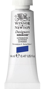 Winsor & Newton Designers S.1 Tüp Lacivert 14 ml Guaj Boya Seti