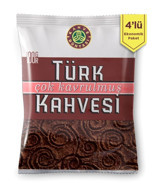 Kahve Dünyası Sade Çok Kavrulmuş Türk Kahvesi 4x100 gr