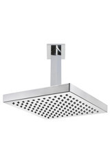Eca Tiera 102145032 Krom Ankastre Kare Yağmur Tepe Duş Başlığı Gümüş