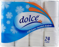 Dolce 2 Katlı 24'lü Rulo Tuvalet Kağıdı