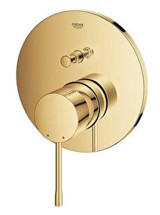 Grohe 24058Gl1 Krom Çift Delikli Aç Kapa Ankastre Banyo Bataryası Altın