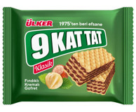 Ülker 9 Kat Tat Fındıklı Gofret 12x39 gr