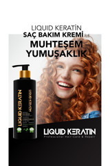 Liquid Organik Besleyici Nemlendirici Keratin Saç Kremi 200 ml