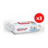 Baby Turco Beyaz Sabun Kokulu 90 Yaprak 3'lü Paket Islak Mendil