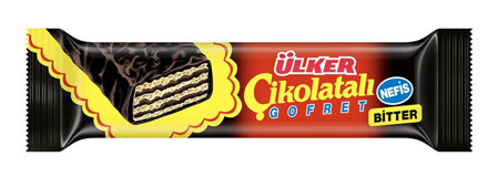 Ülker Bitter Çikolatalı Gofret 24x36 gr