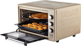 Cvs DN 3974 40 lt Izgaralı Klasik Midi Fırın Toprak