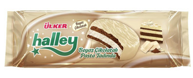 Ülker Halley Beyaz Çikolatalı Bisküvi 210 gr