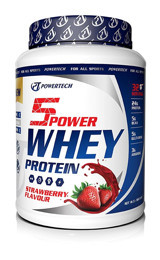 Powertech Çilekli Whey Protein Tozu 960 Gr