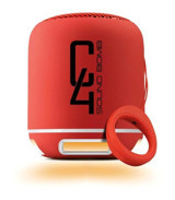 Powerway C4 Bluetooth Hoparlör Kırmızı
