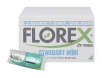 Florex Mini Boy 44x45 cm 2000 Adet Çöp Poşeti