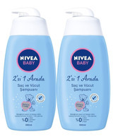 Nivea Baby Bebek Şampuanı 2x500 ml