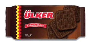 Ülker Kakaolu Kakaolu Bisküvi 125 gr