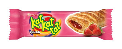 Ülker Katkat Tat Çilekli Bisküvi 24x28 gr
