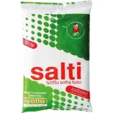 Salti İyotlu Toz Kaya Tuzu Paket 3 kg