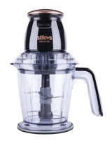 Stilevs Ro-1250 500 W Rondo Doğrayıcı Siyah