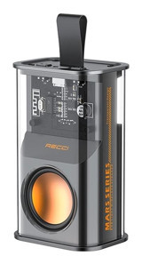 Recci RSK-W30 Mars Bluetooth Hoparlör Siyah