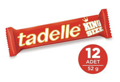 Tadelle Sütlü Çikolata 52 gr 12 Adet