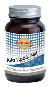 Force Nutrition Alpha Yetişkin Lipoik Asit 60 Adet