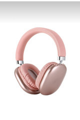 Fortrek Abk-04 Kulak Üstü Kablosuz Bluetooth Kulaklık Pembe