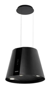 Silverline 4386 Pure Plus Siyah Ankastre Ada Tipi Davlumbaz