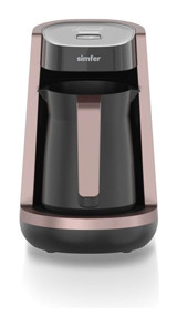 Simfer Damak SK-5702 1 Hazneli 4 Fincan Rose Gold Türk Kahvesi Makinesi