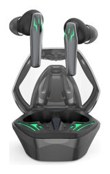 Wiwu TWS07 5.0 Gürültü Önleyici Oyuncu Kablosuz Kulak İçi Bluetooth Kulaklık Siyah