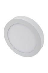 Cata Ct 5233 Alüminyum Tekli Başlık Yuvarlak Sıva Üstü Led Panel Armatür Beyaz