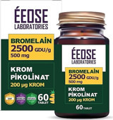 Eeose Bromelain Krom Tablet Kolajen 60 Tablet