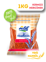 Mytat Kırmızı Mercimek 1 kg