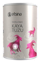 Efsina İyotlu Toz Kaya Tuzu Kavanoz 600 gr