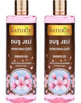 Naturix Japon Kiraz Çiçeği Duş Jeli 2x400 ml